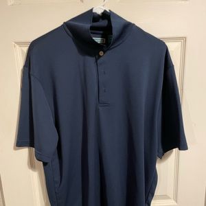Cubavera XL navy golf polo